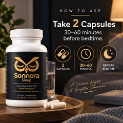 Sonnora Sleep | 60 Capsules.