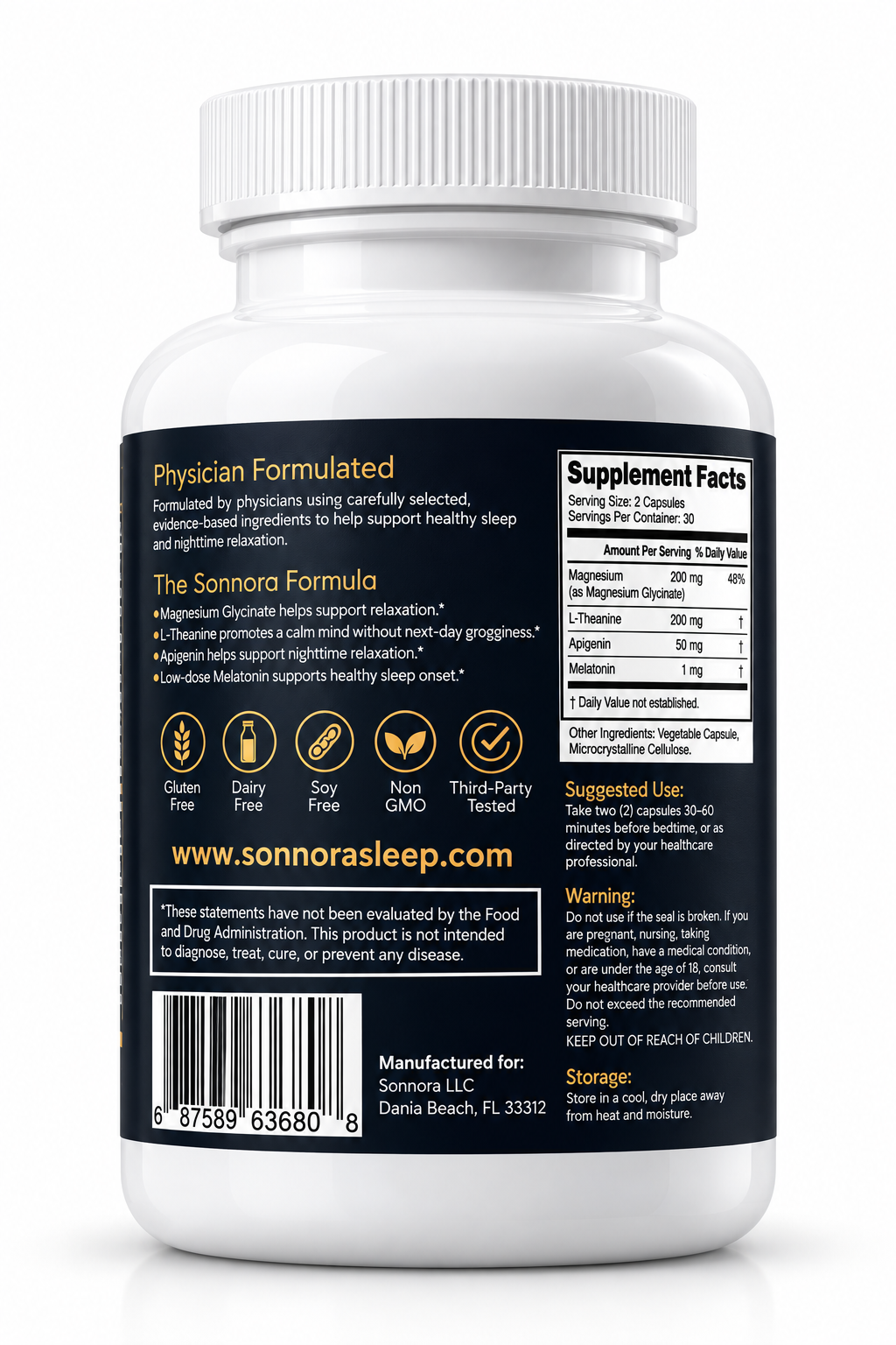 Sonnora Sleep | 60 Capsules.