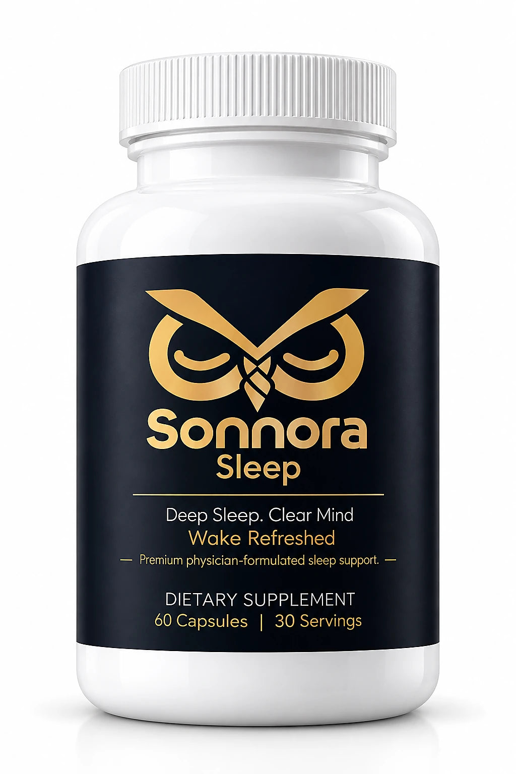 Sonnora Sleep supplement bottle